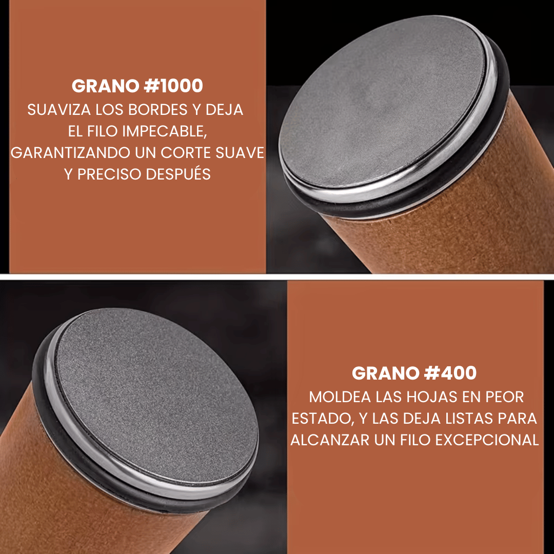 Afilador de Cuchillos con Rodillo