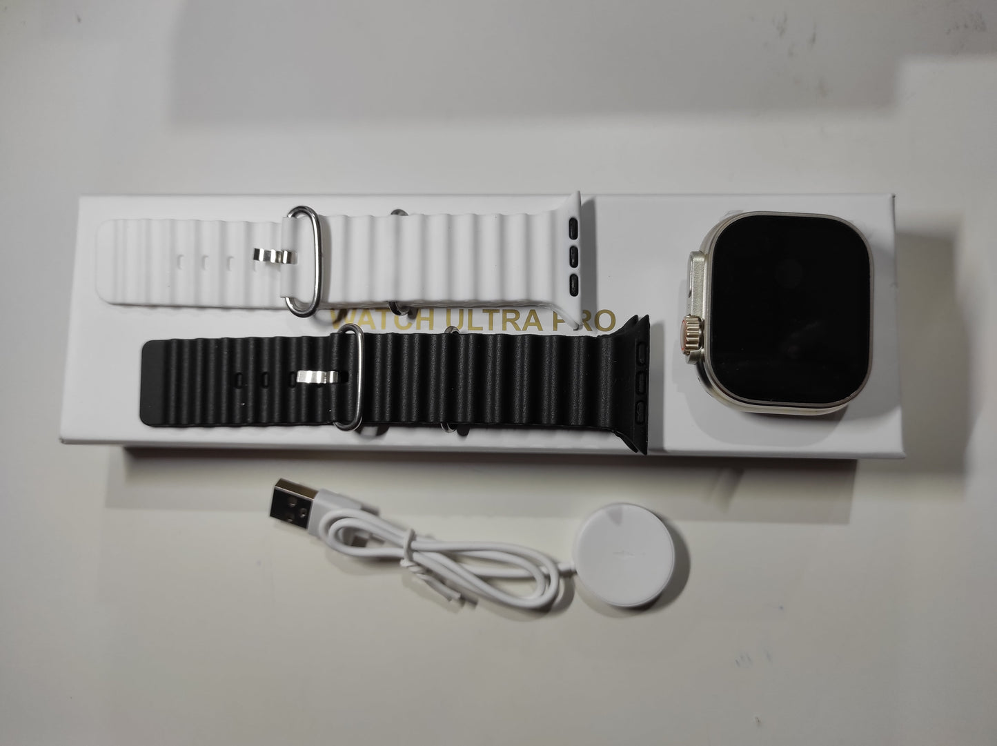Smartwatch Ultra Pro ( negro + blanco )