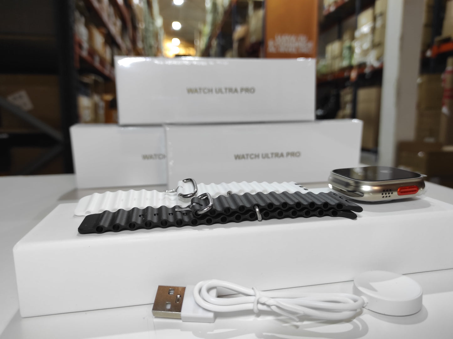Smartwatch Ultra Pro ( negro + blanco )