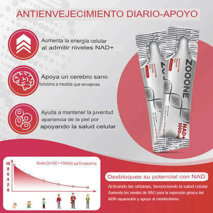 ZOOONE | Suplemento Potenciador de NAD+