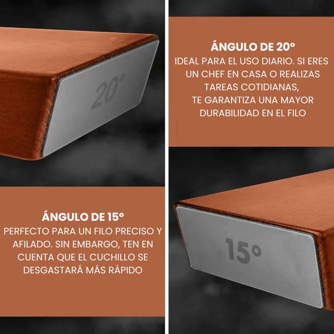Afilador de Cuchillos con Rodillo
