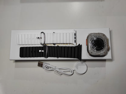 Smartwatch Ultra Pro  ( negro + blanco )